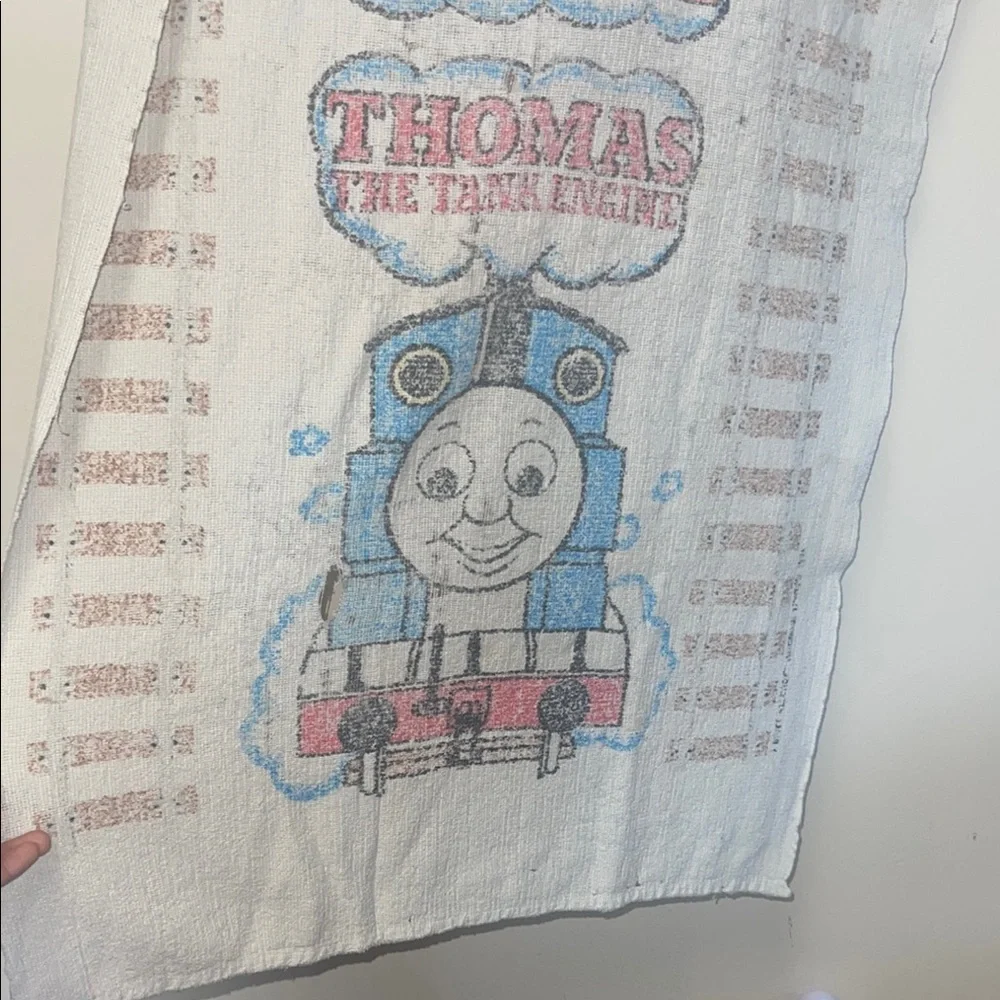 Vintage 90s Thomas the Tank Engine bath towel